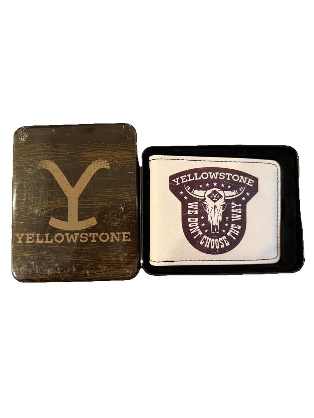 Buckle-Down Men's Bi-fold Wallet Yellowstone Dutton Ranch
